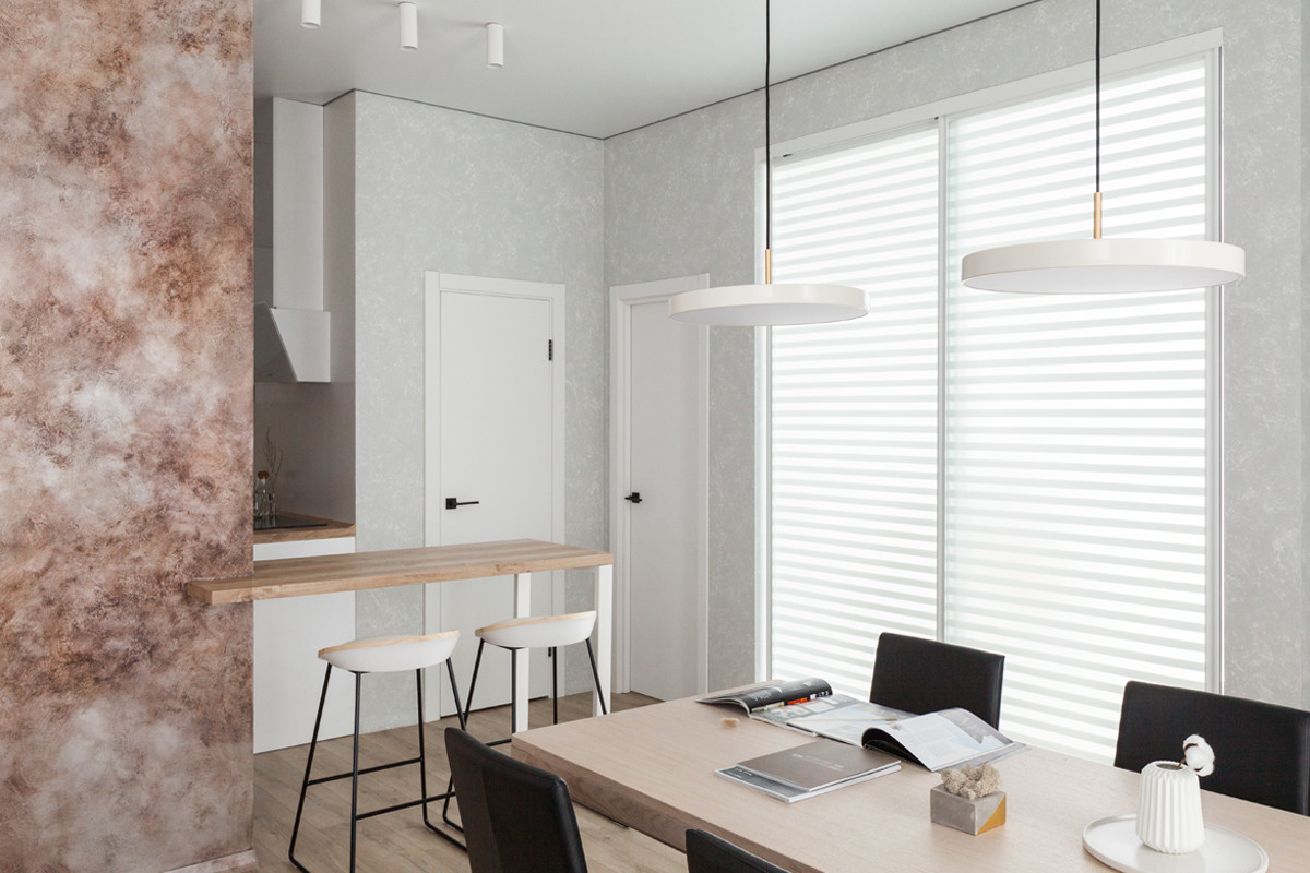 Обложка проекта: Лаконичная квартира 60 м² (фото)