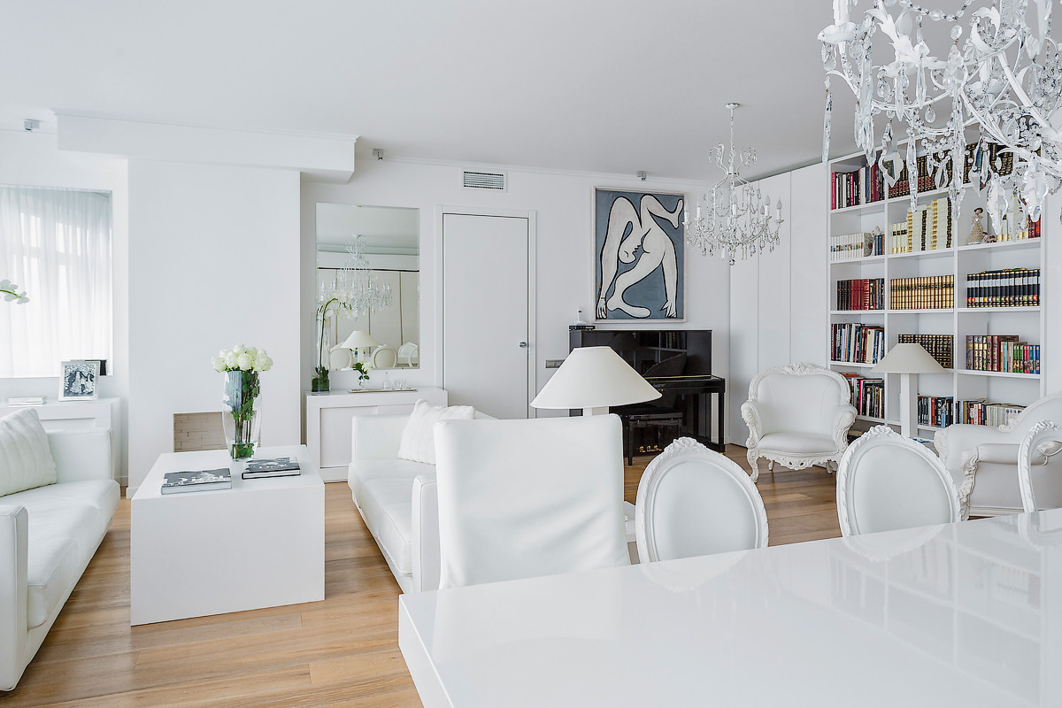 Проект в белом