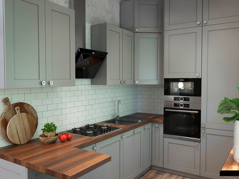 Сталинка-лофт. Гостиная-кухня