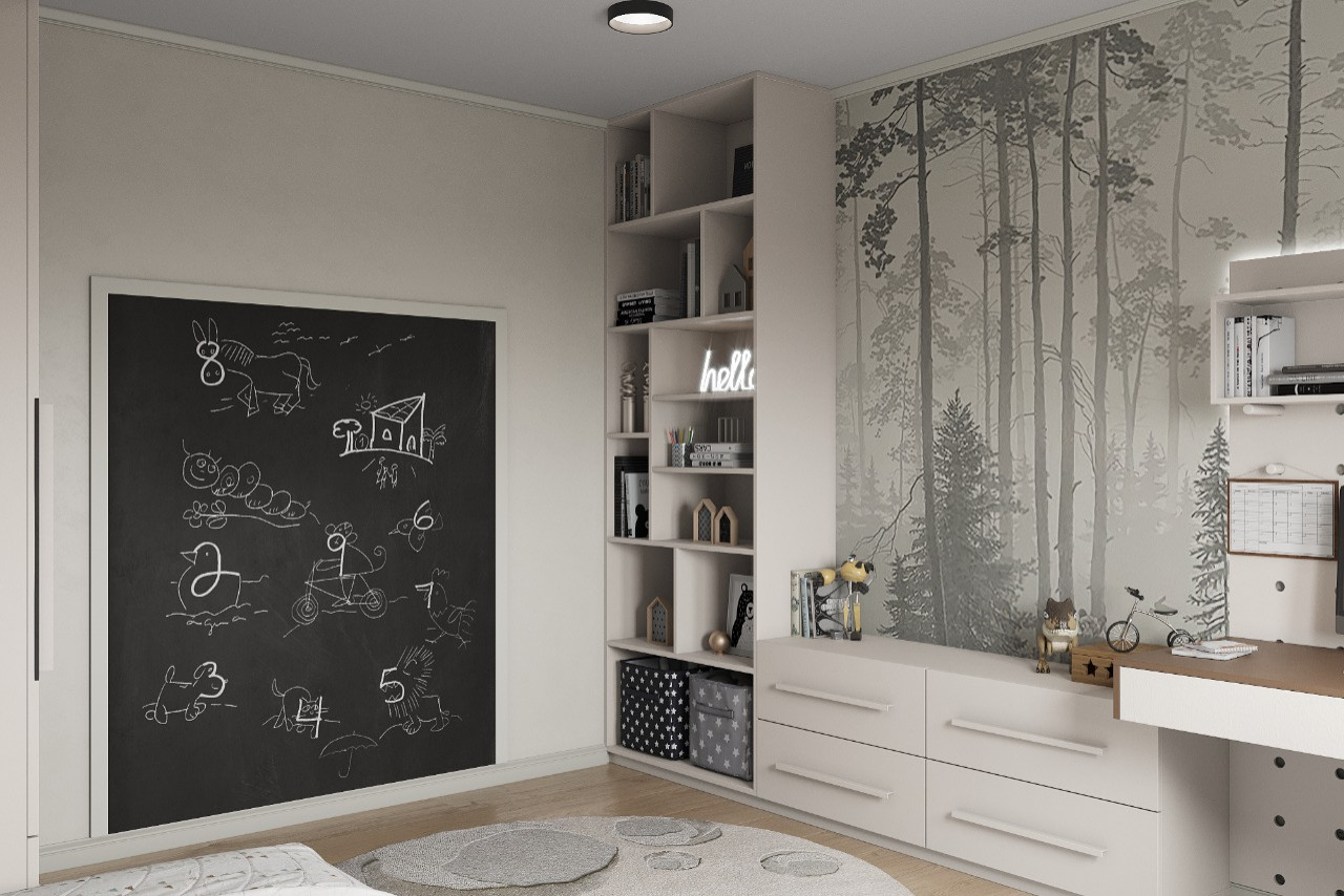 Проект дома- детская