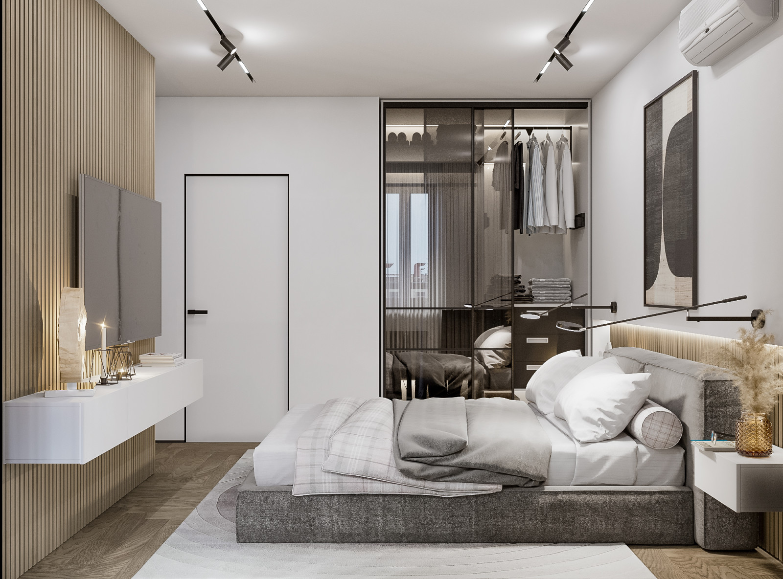 Квартира в современном стиле с элементами Лофт