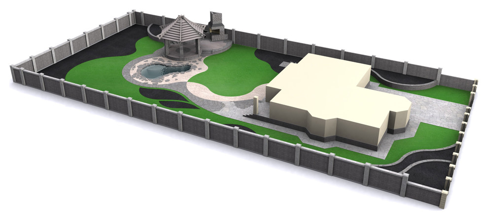 Проект озеленения. Визуализации