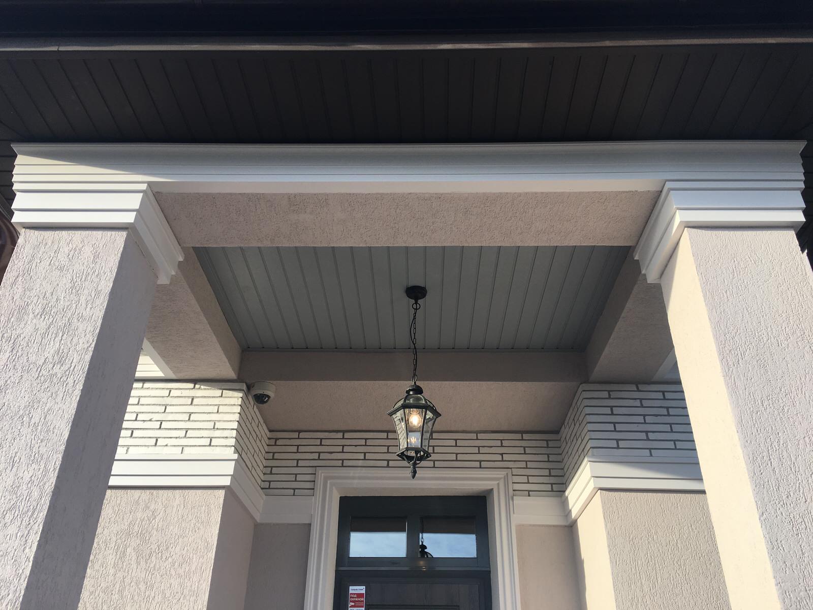 Дизайн и реконструкция фасада загородного дома