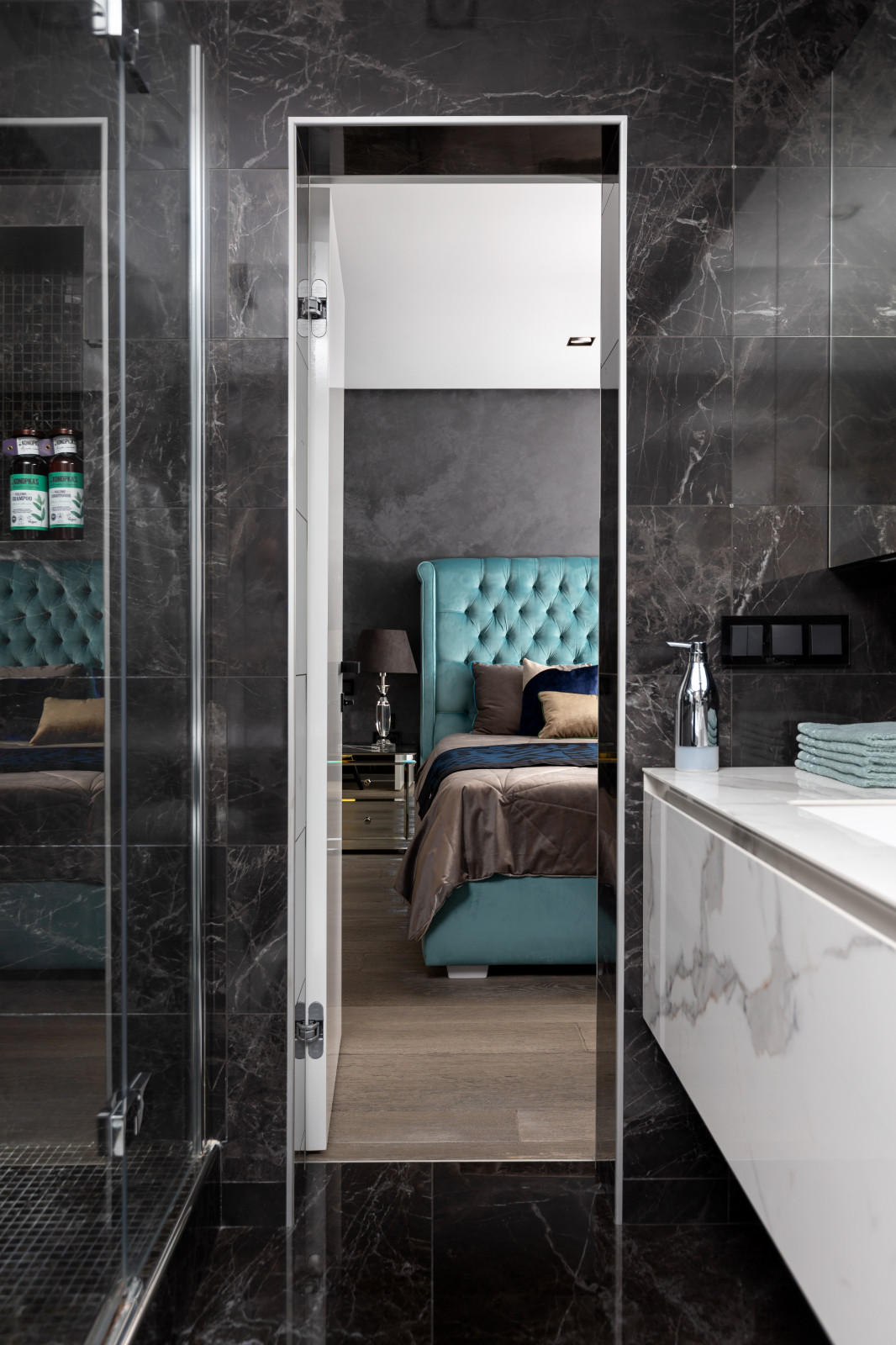 Квартира 170м2 | BLACK NATURE | Современный индустриальный стиль