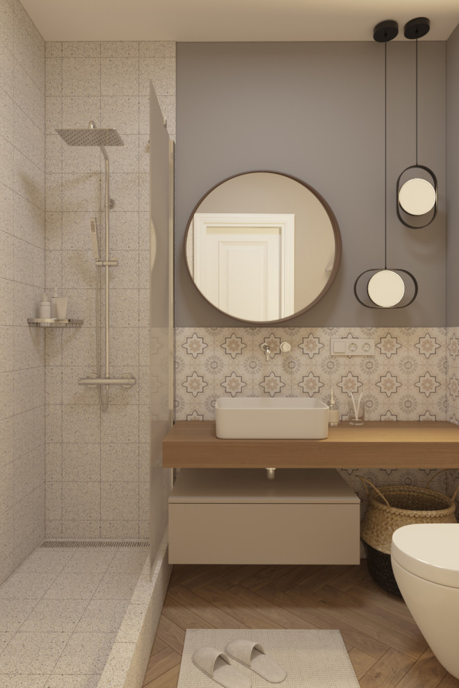 Квартира в Нижнем Новгороде с лесными акцентами | Площадь 42м²