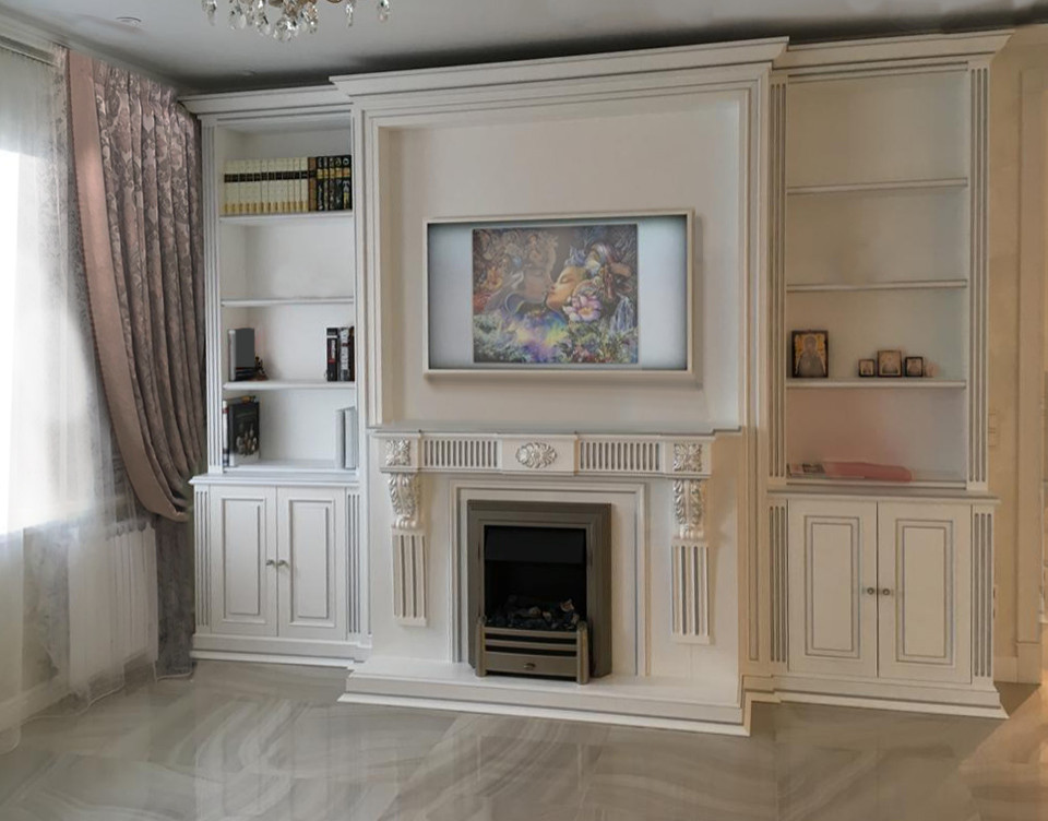 Двухкомнатная квартира в светлых тонах.