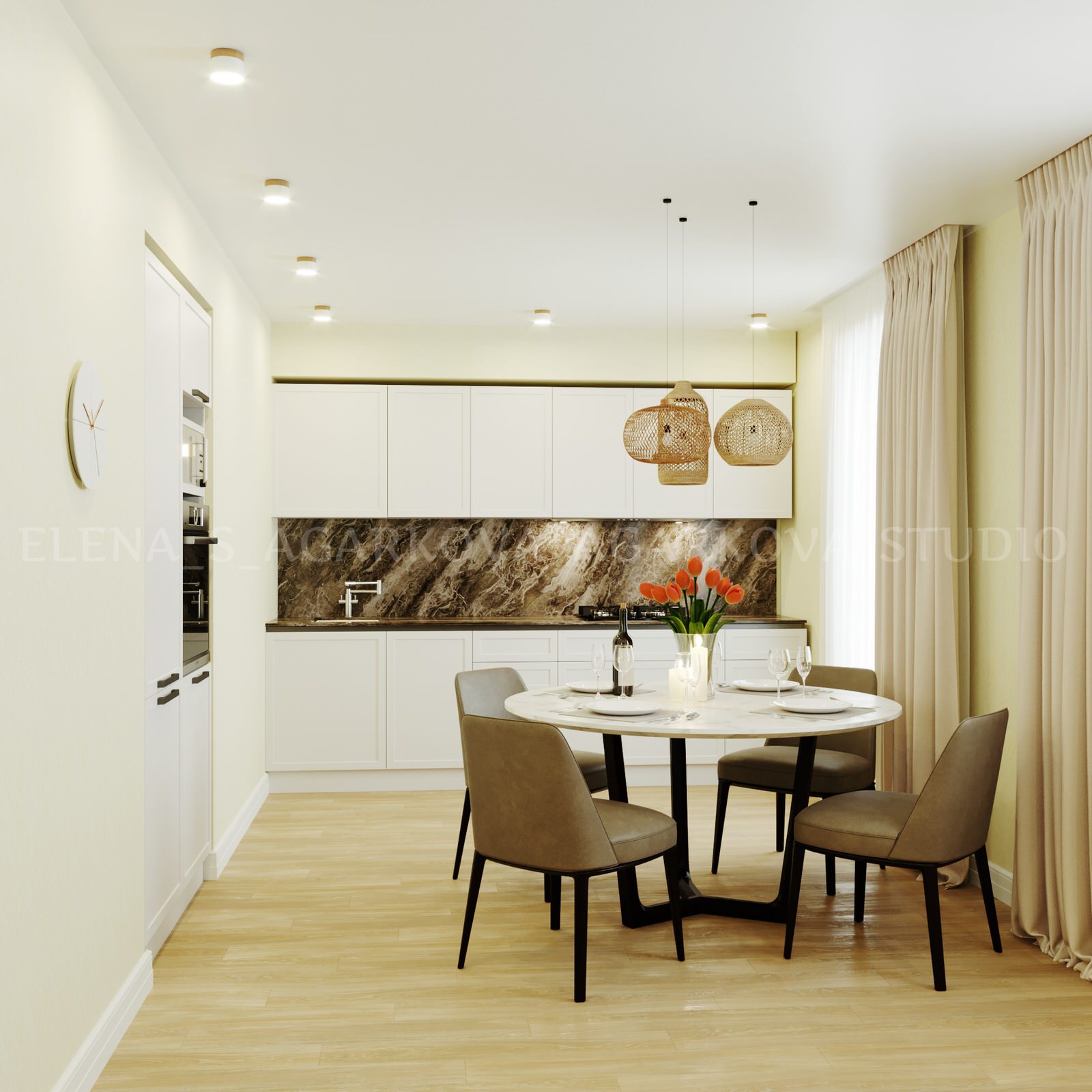 Обложка проекта: Оттенки зеленого