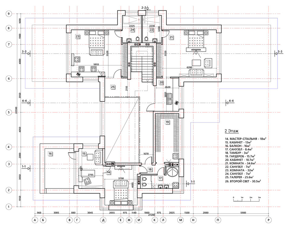 Обложка проекта: Частная резиденция на Волге