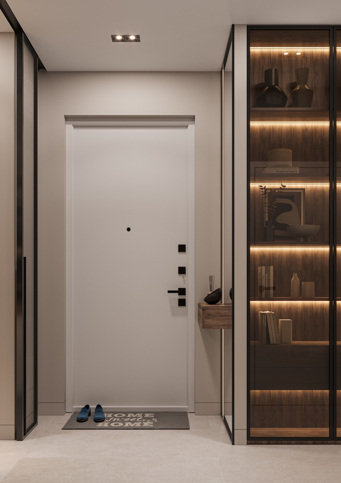 Дизайн проект интерьера  level Нагатинский