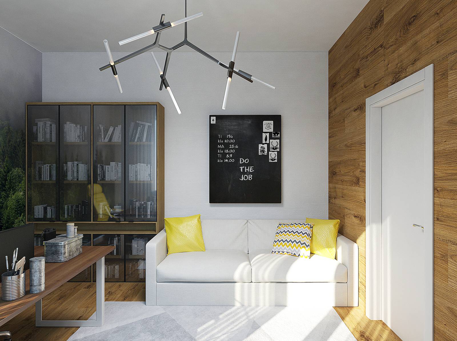 Кабинет с пейзажем