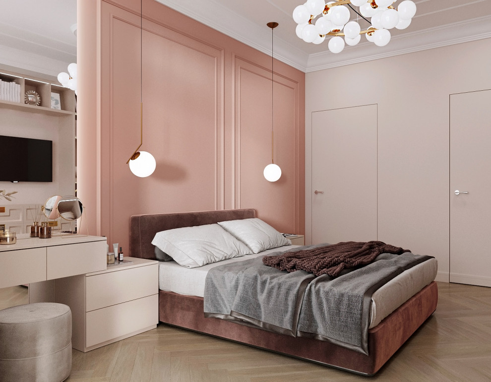 Квартира в ЖК “Leningrad”, который был выполнен для молодой пары.