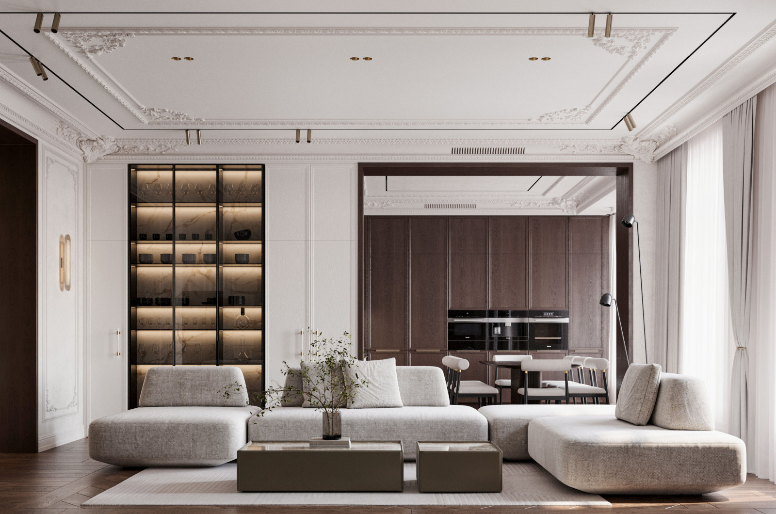 Дизайн квартиры на Третьяковке