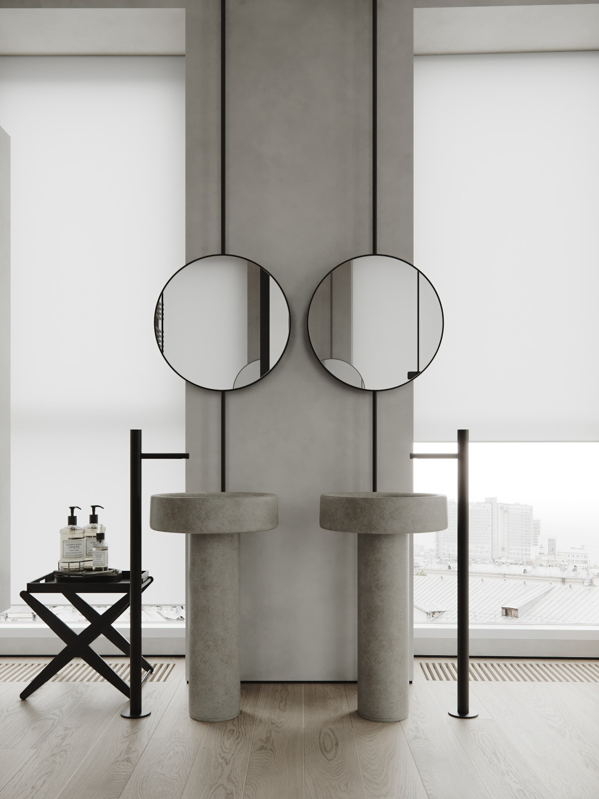 Квартира 144,8 m в стиле современный минимализм