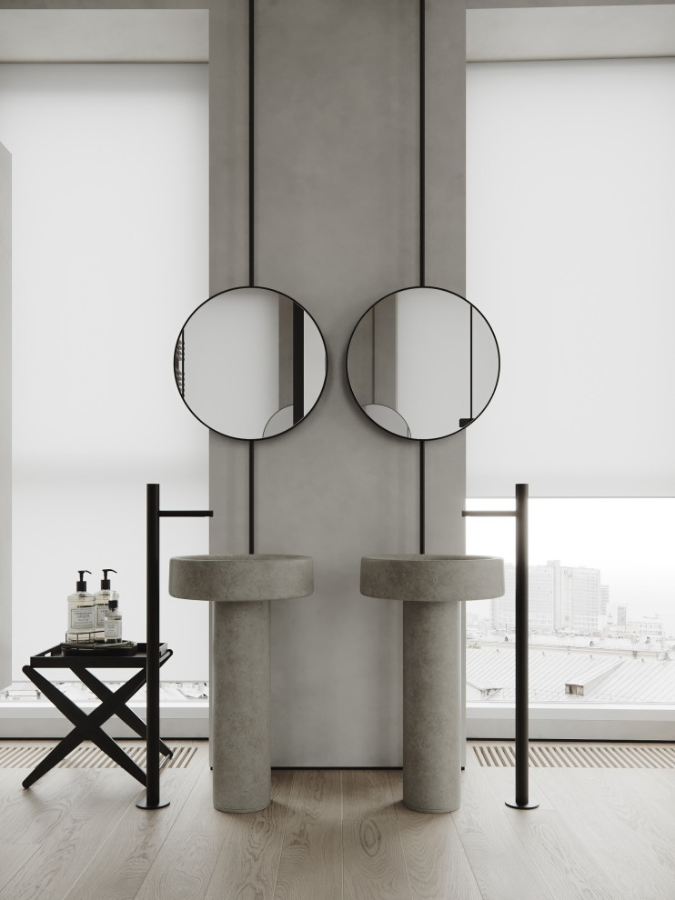 Квартира 144,8 m в стиле современный минимализм