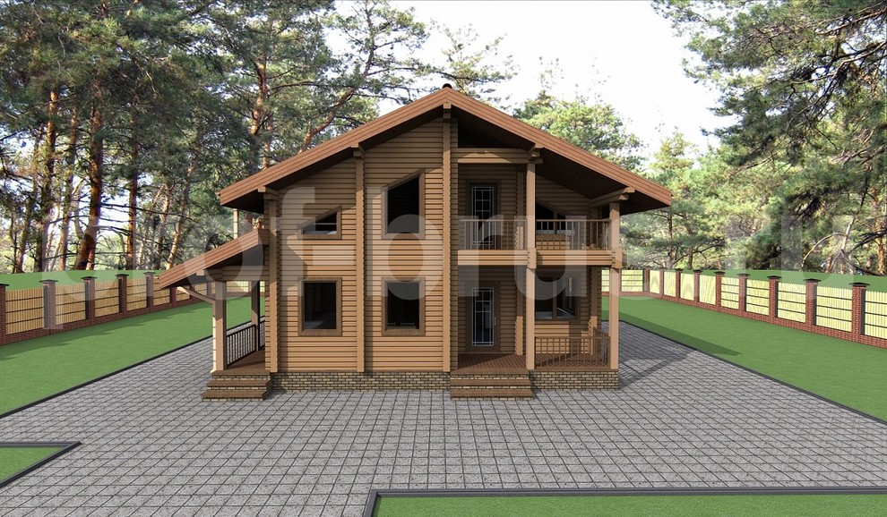 Обложка проекта: Дом Монтре