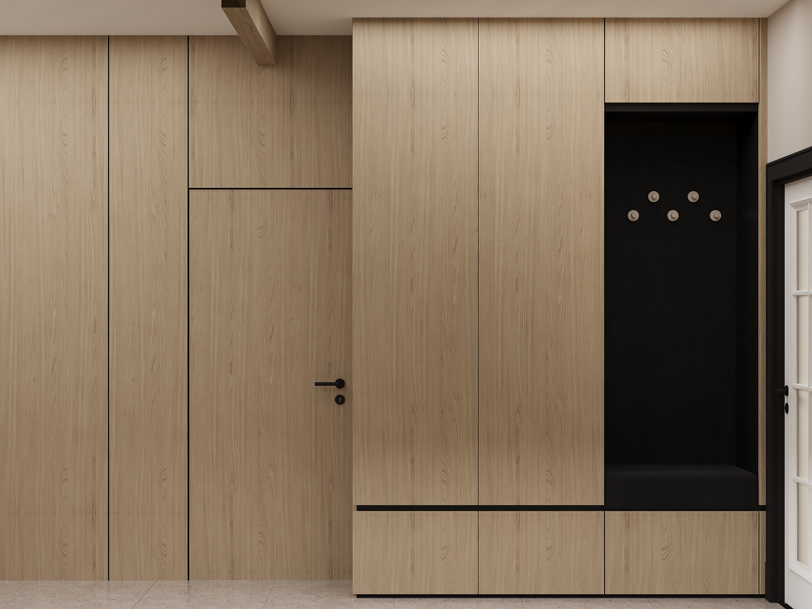 Проект 1 этаж дома 45м2