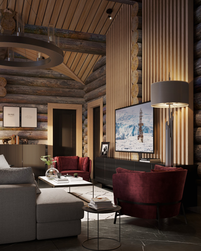 Шале интнрьер