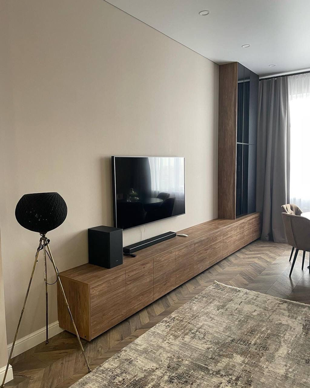 Кухонный гарнитур и ТВ зона PRESTIGE + NEVADA