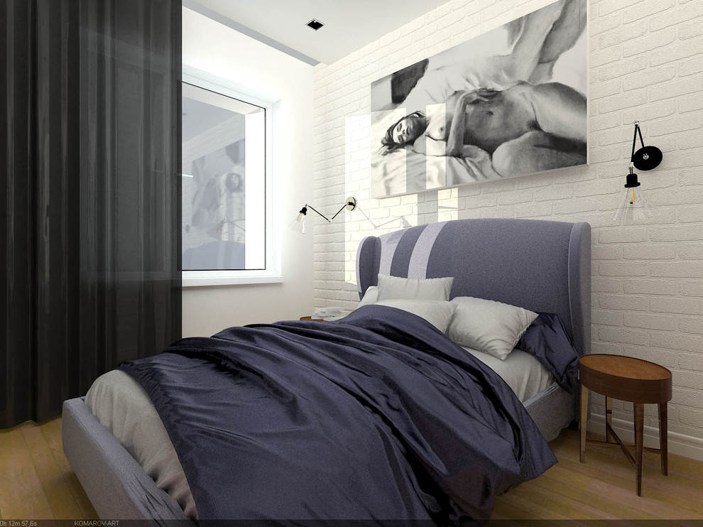 Интерьер Квартиры. Студия двушка. Лофт.