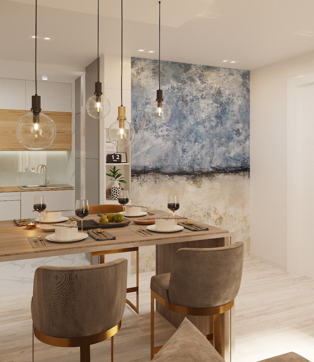 ЖК Квартет ( дизайн проект 3-х комнатной квартиры)