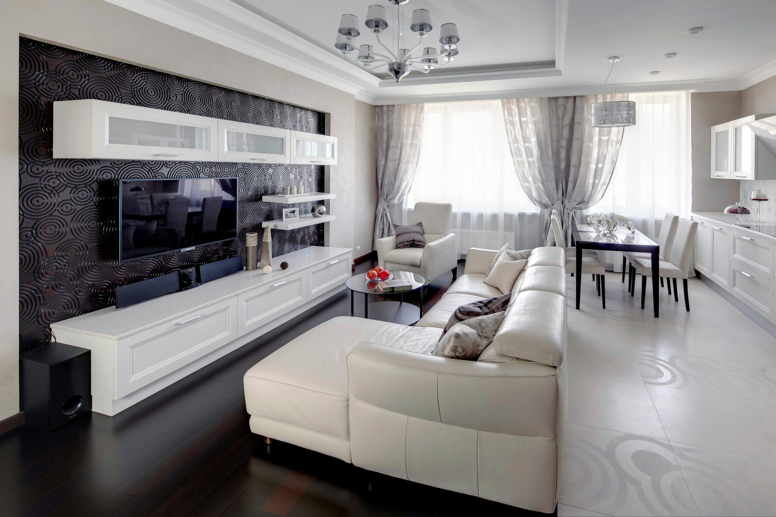 Обложка проекта: "Жемчужина мысли" Квартира 110 кв.м жк Чемпион Парк