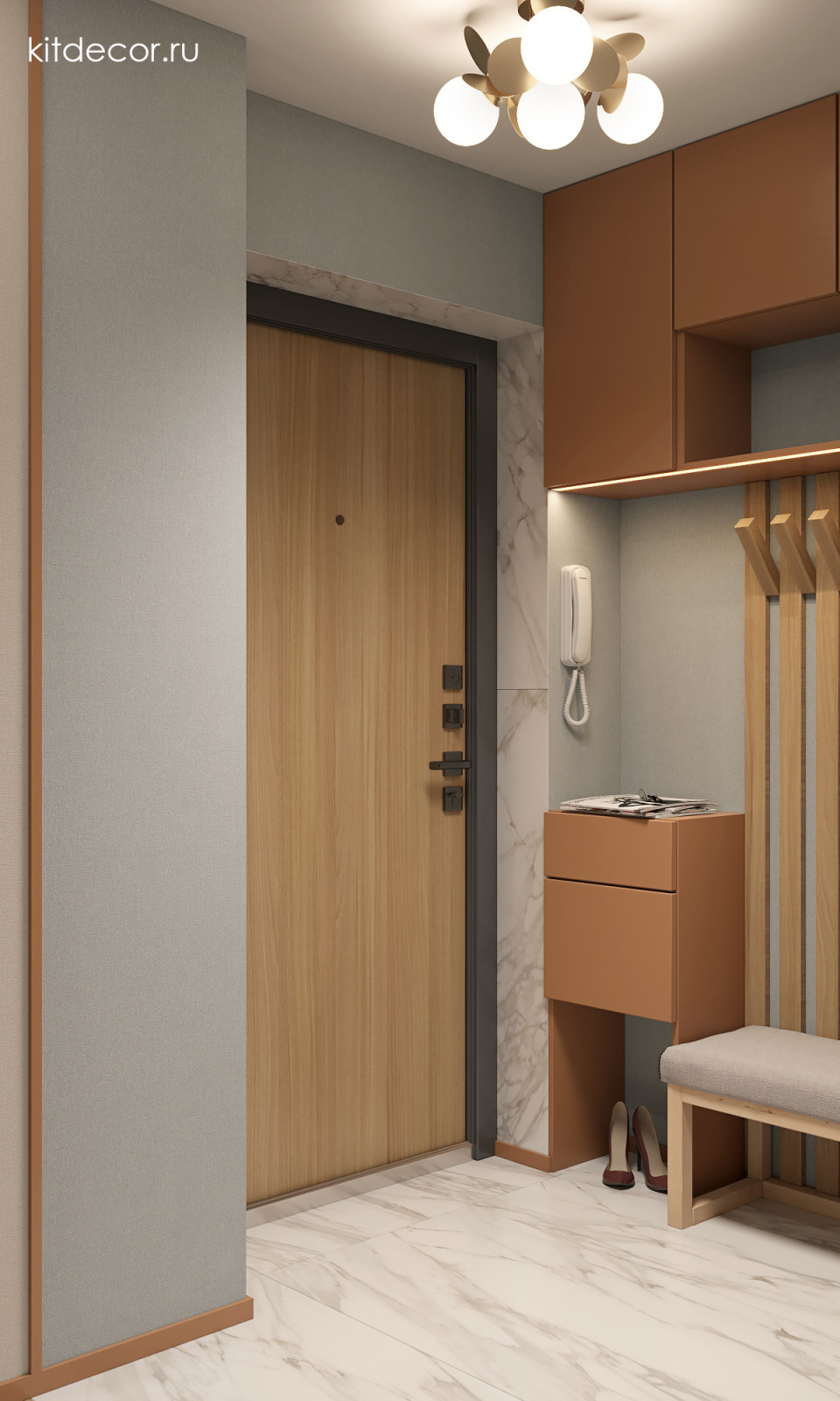 Коралловые акценты