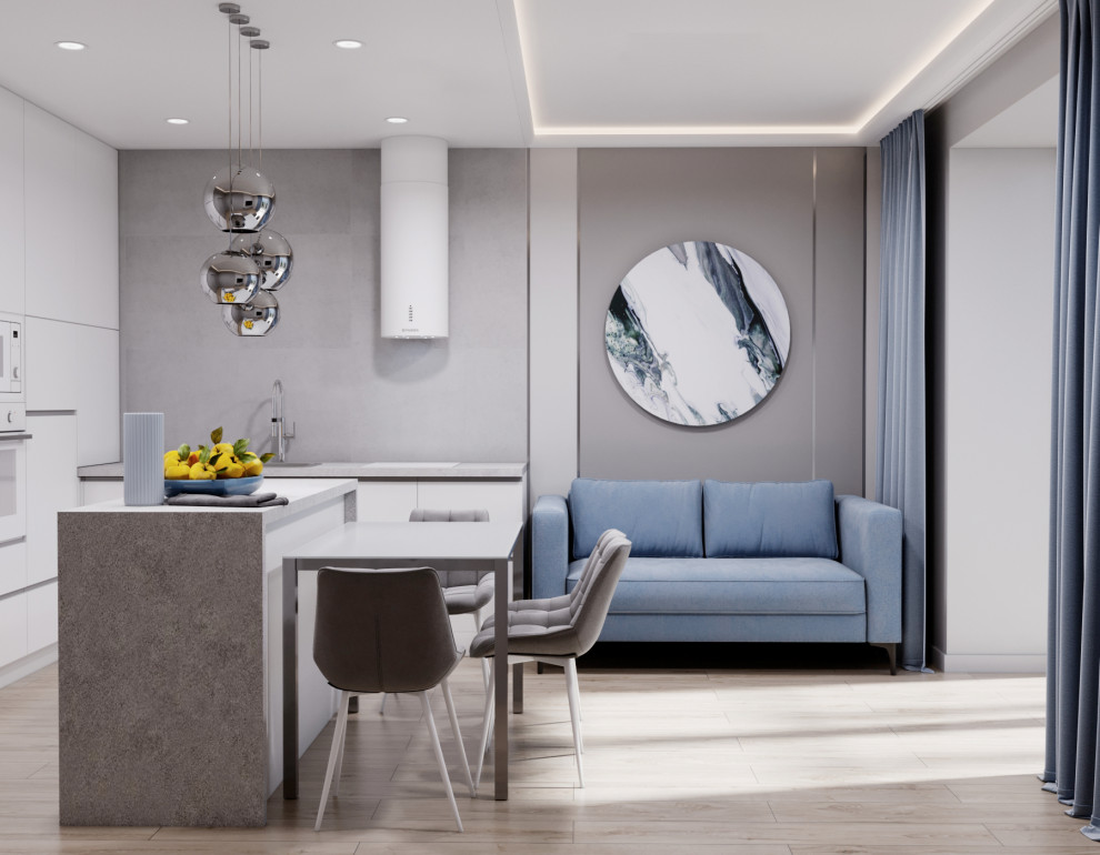 Дизайн-проект квартиры, площадью 87,4м2