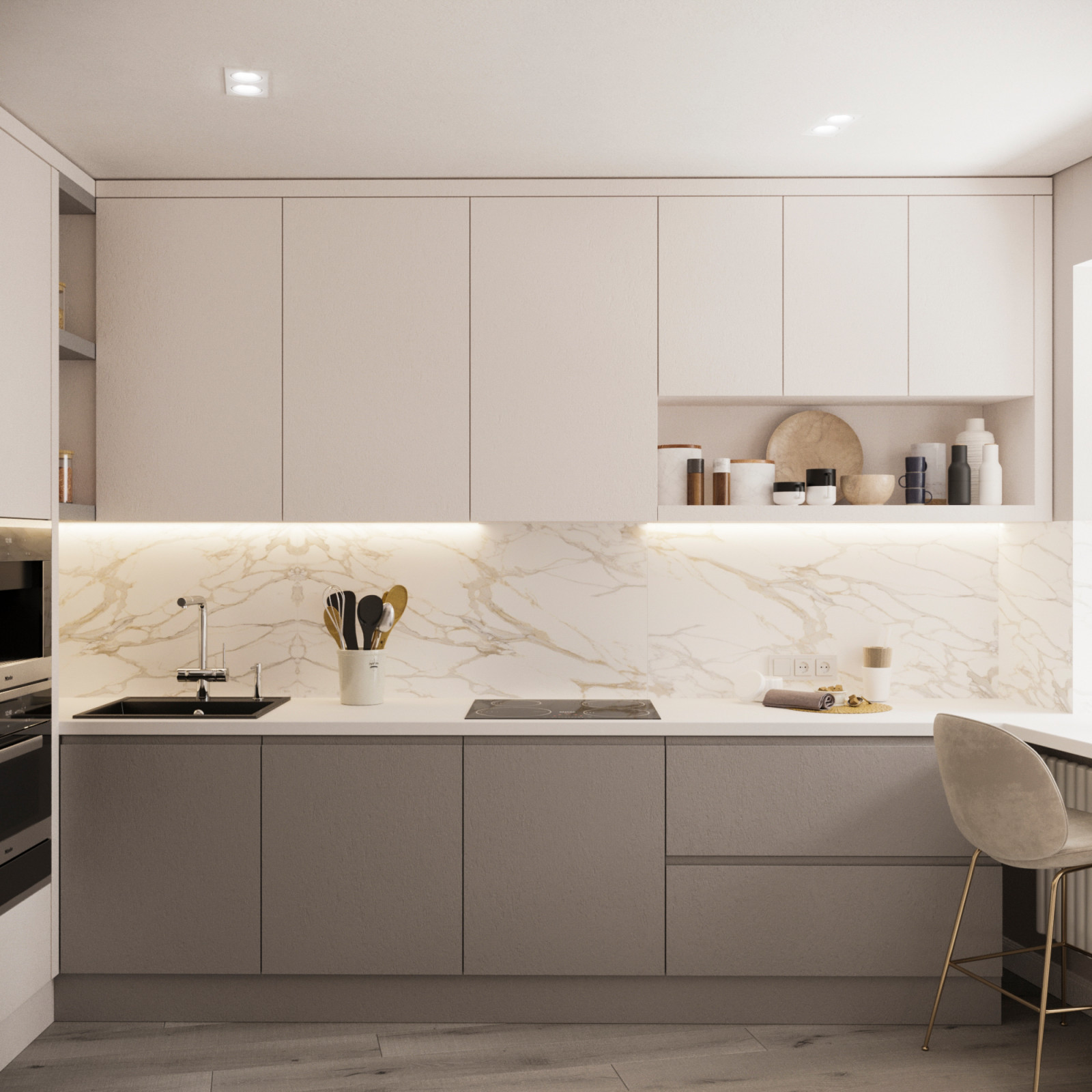 Интерьер квартиры в ЖК Мандарин