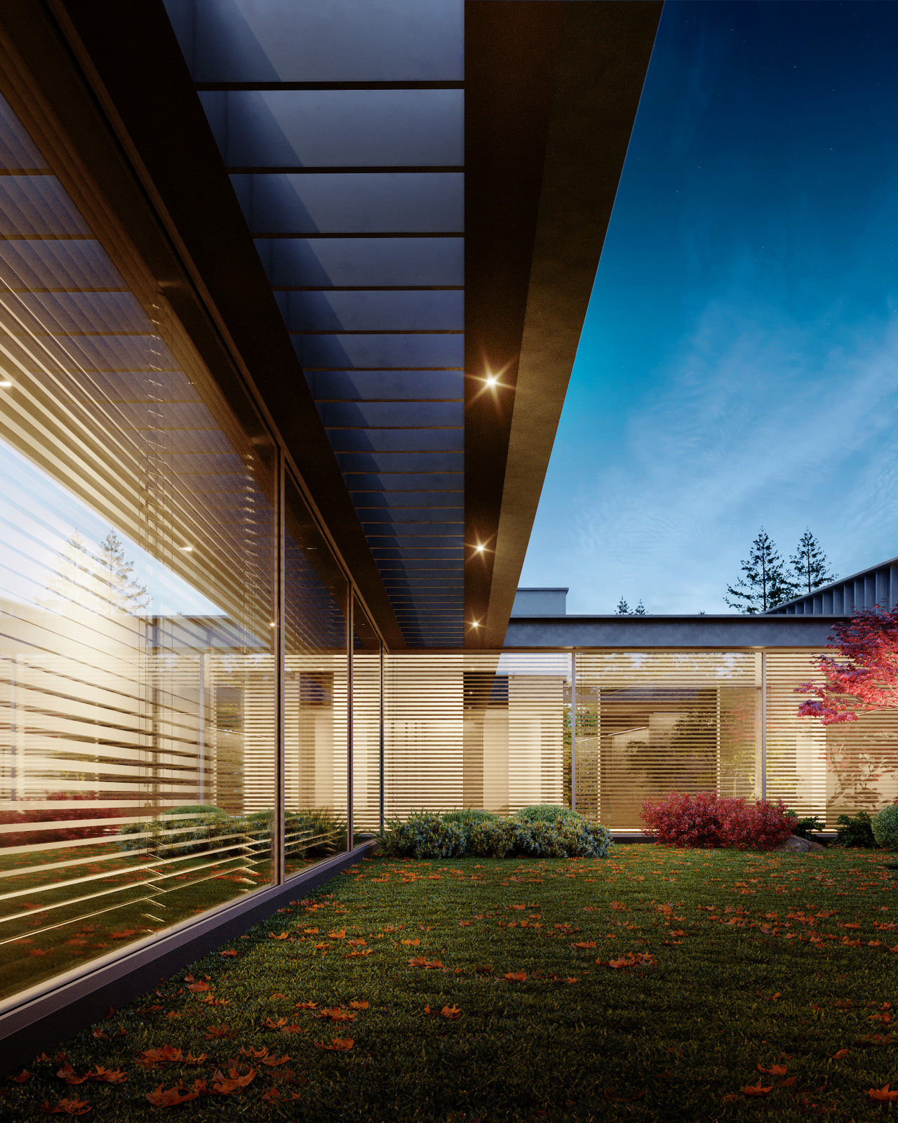 Introspective House рядом с Национальным парком «Лосиный Остров».