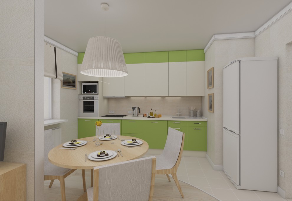 Квартира для молодой семьи в современном стиле