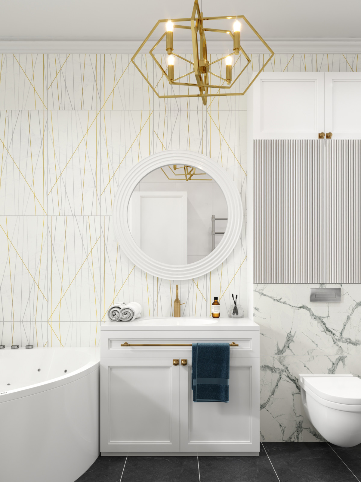 Обложка проекта: Дизайн ванных комнат