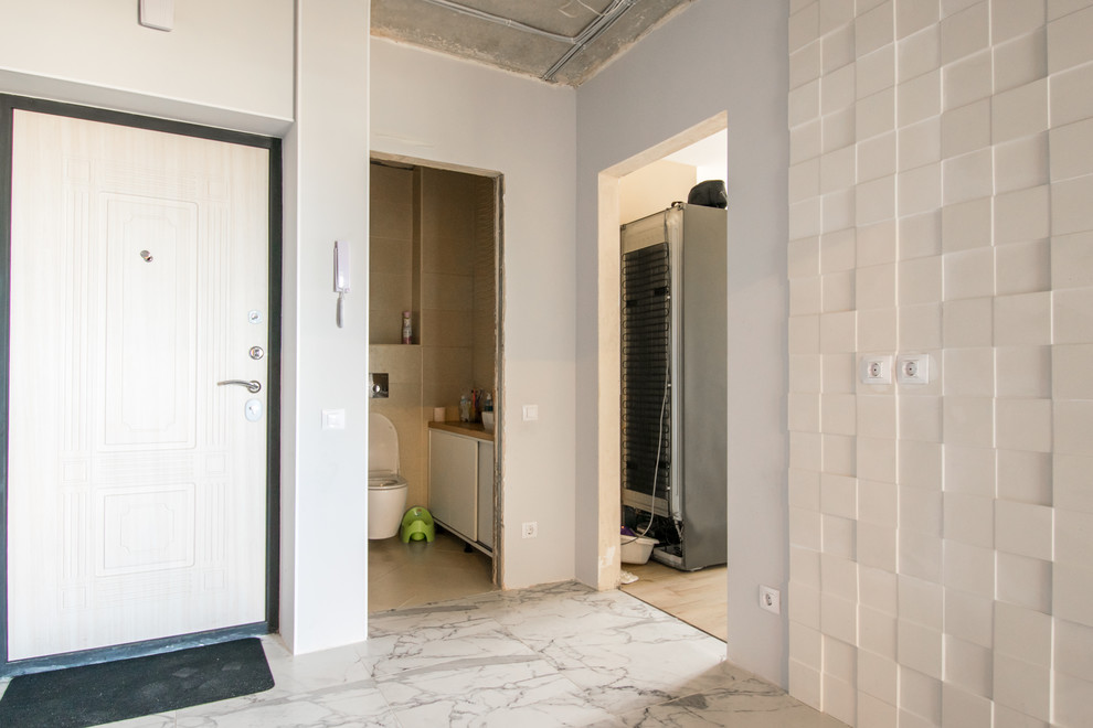 Комплексный ремонт дизайн проекту в евро-двухкомнатной кв