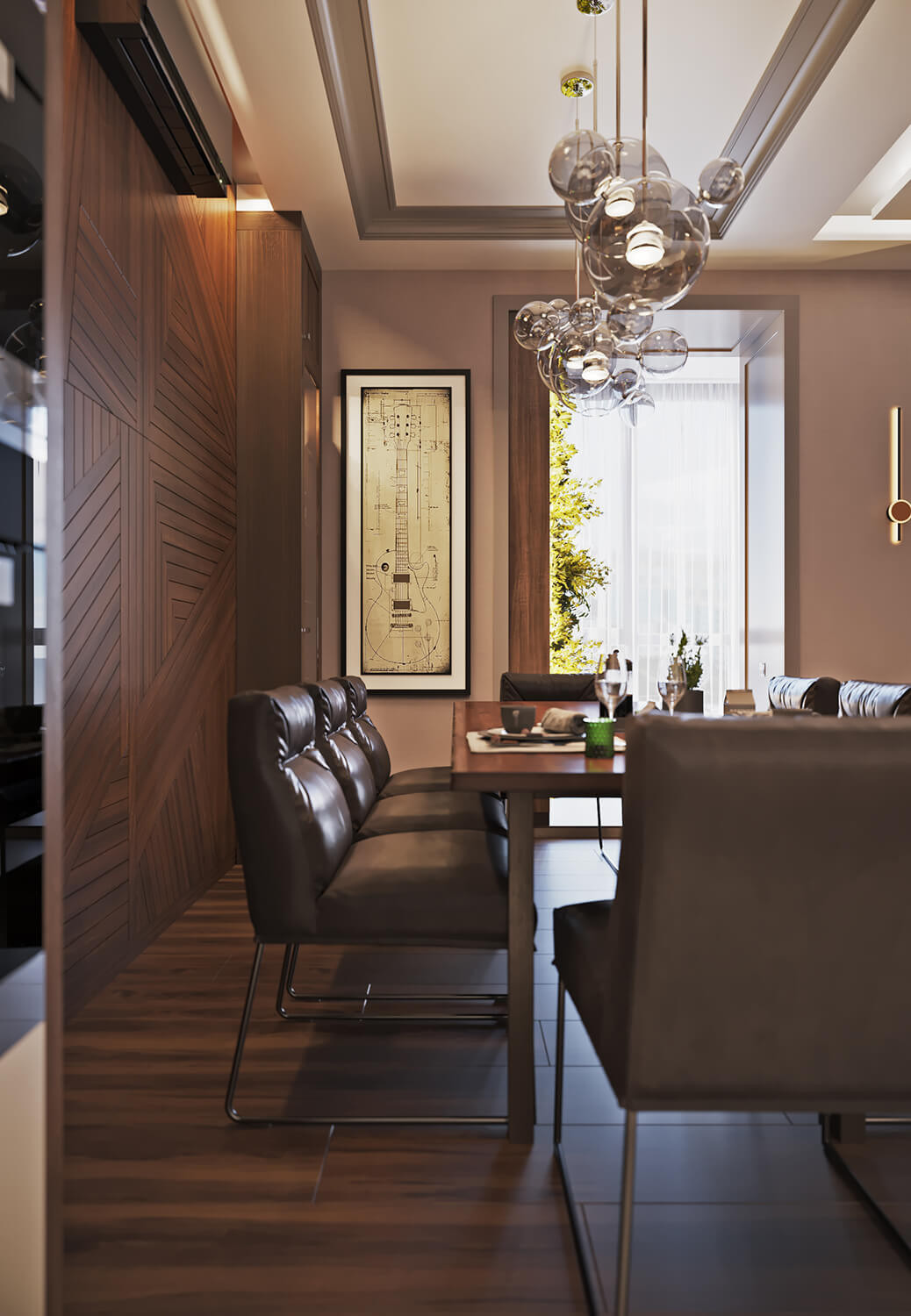 Дизайн интерьера квартиры. Walnut studio