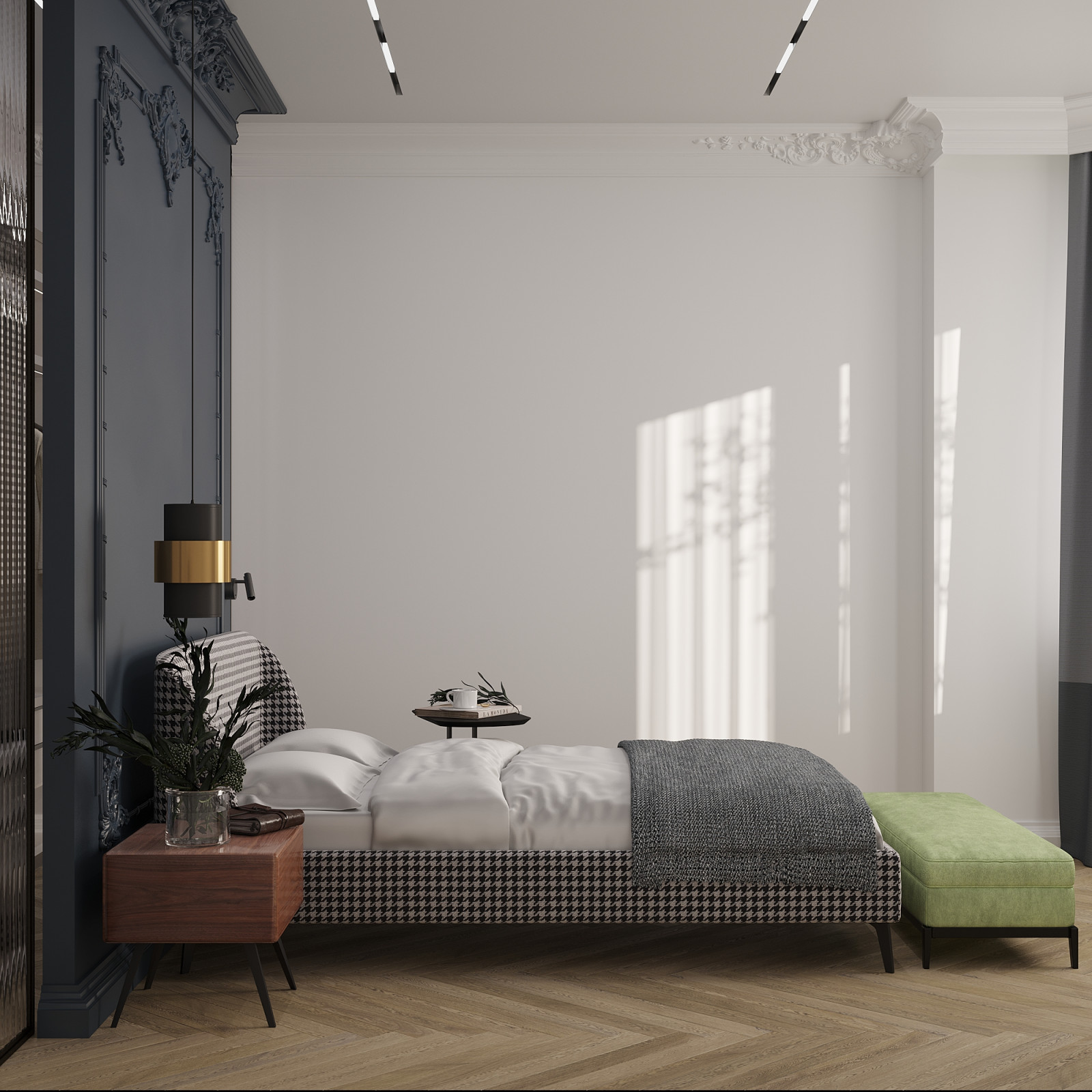 Спальня в сталинке