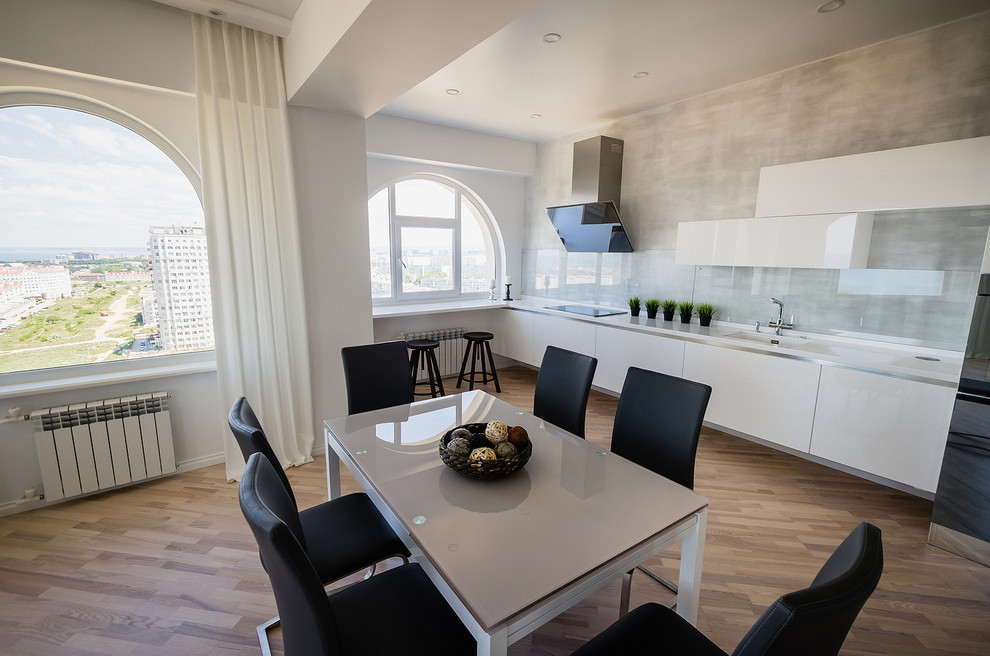 Монохромная кухня