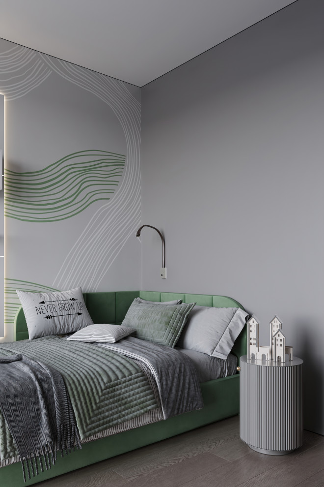 Дизайн проект детской комнаты для подростка