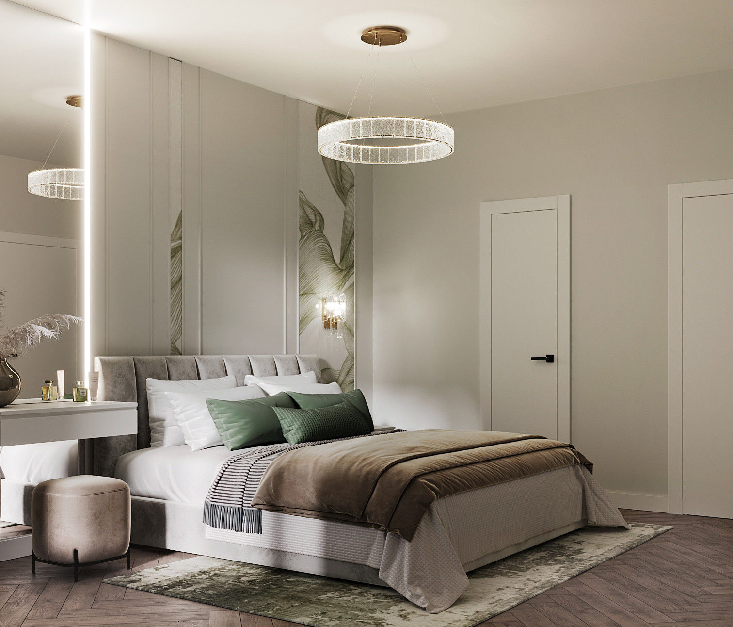 Спальная комната в ЖК Видный