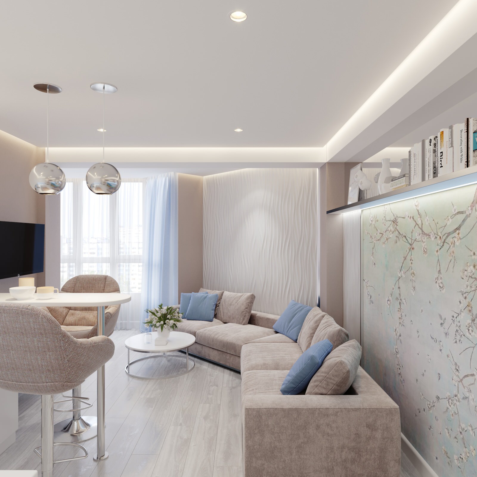 Обложка проекта: Дизайн-проект апартаментов