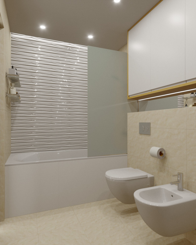 ЖК Бриз 3-х комнатная квартира (Дизайн проект)