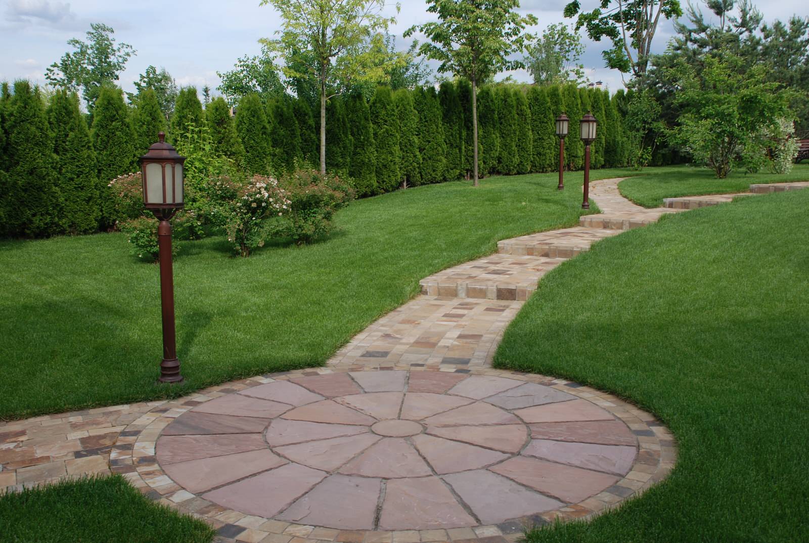 Сад в КП Миллениум Парк