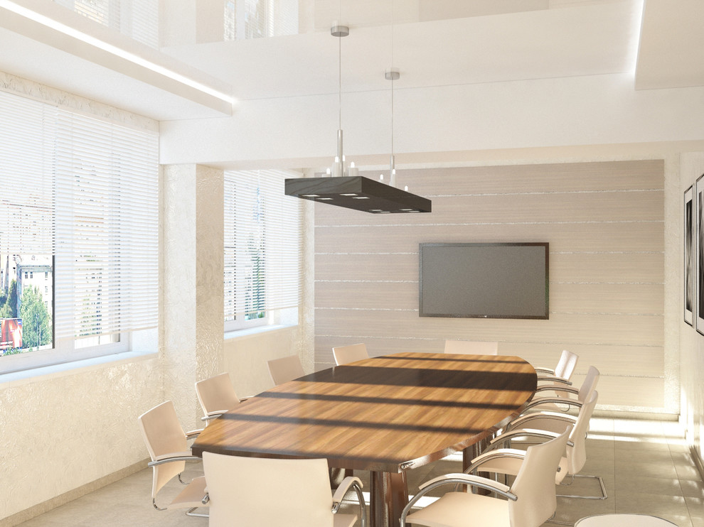 Дизайн-проект интерьера комнаты переговоров