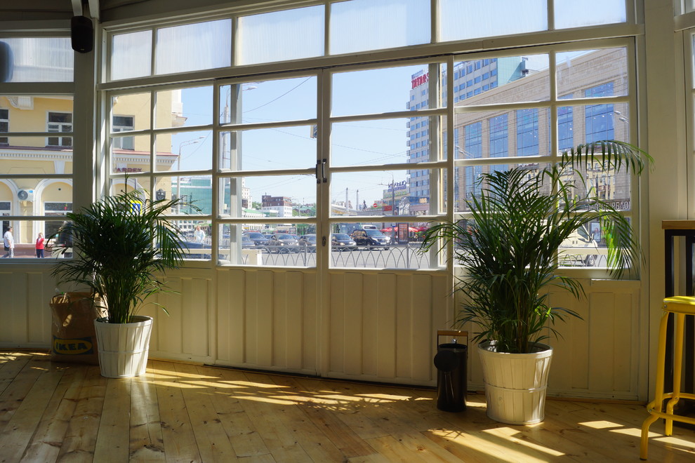 Ремонт помещения под летнее кафе быстрого питания "BANKA"