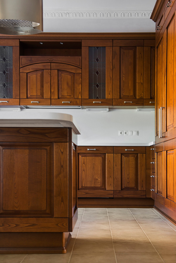 Кухня в квартире на ул. Профсоюзная