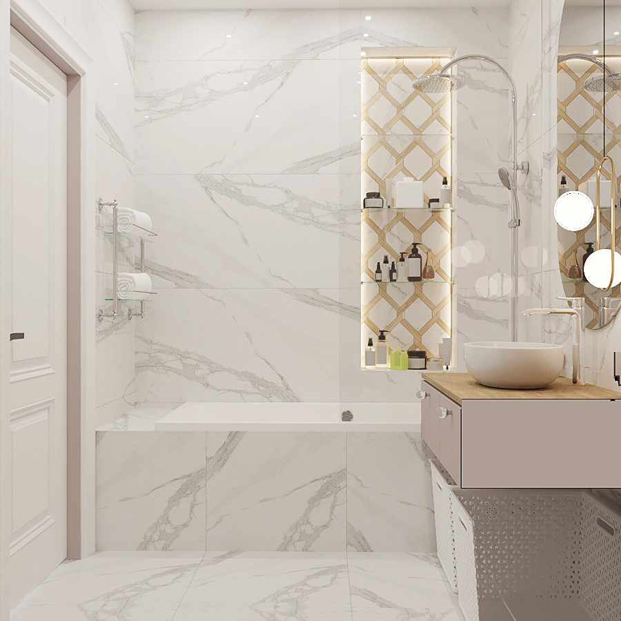 Обложка проекта: 59м2 квартира в Москве