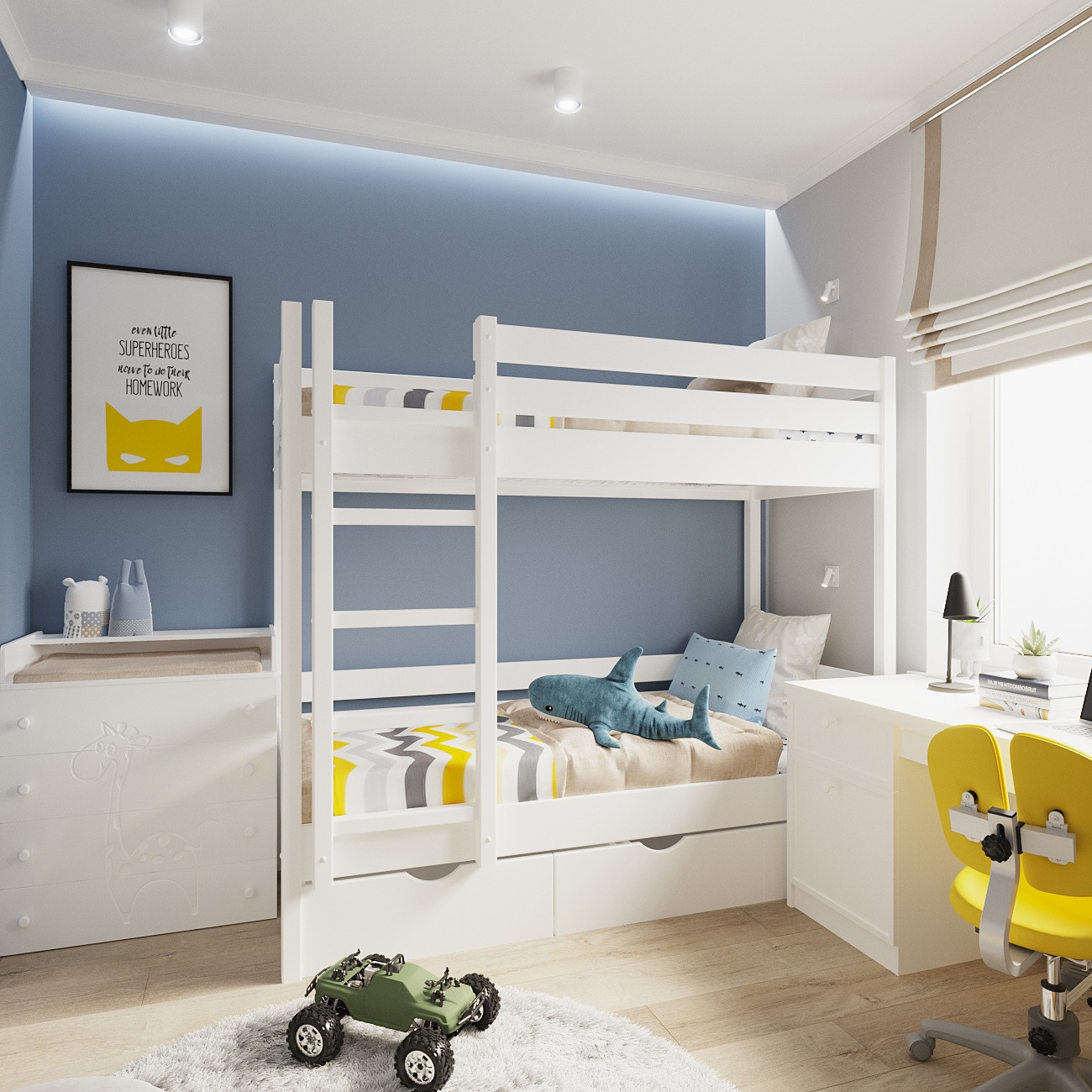 Дизайн-проект квартиры, площадью 72,87 м2