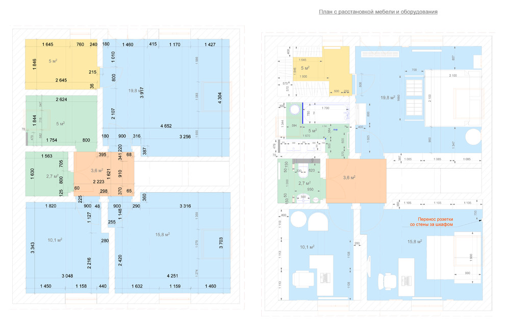 Загородный дом. Мансардный этаж