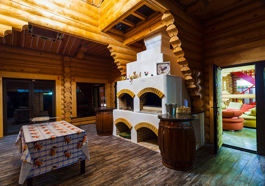 Яркий дизайн дома в Завидово