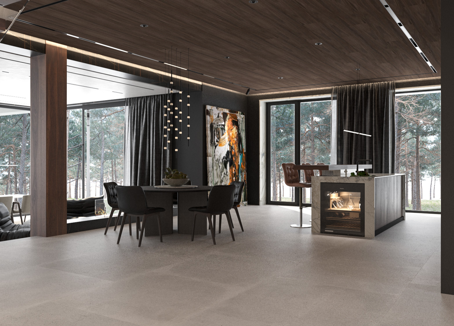 Private house interior Stoyanka