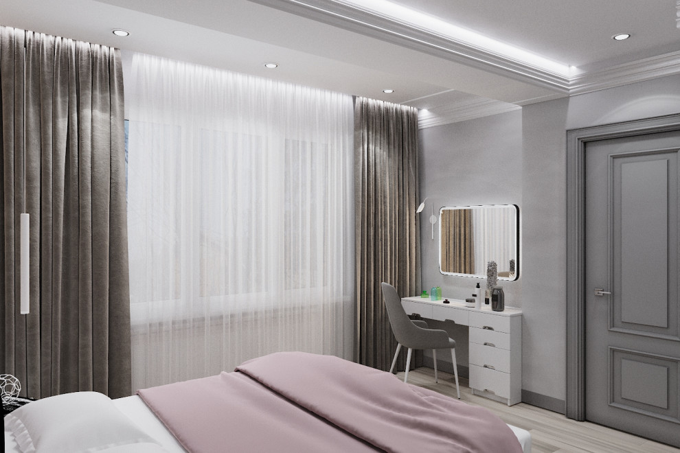 Трехкомнатная квартира в ЖК "Серебряный бор"