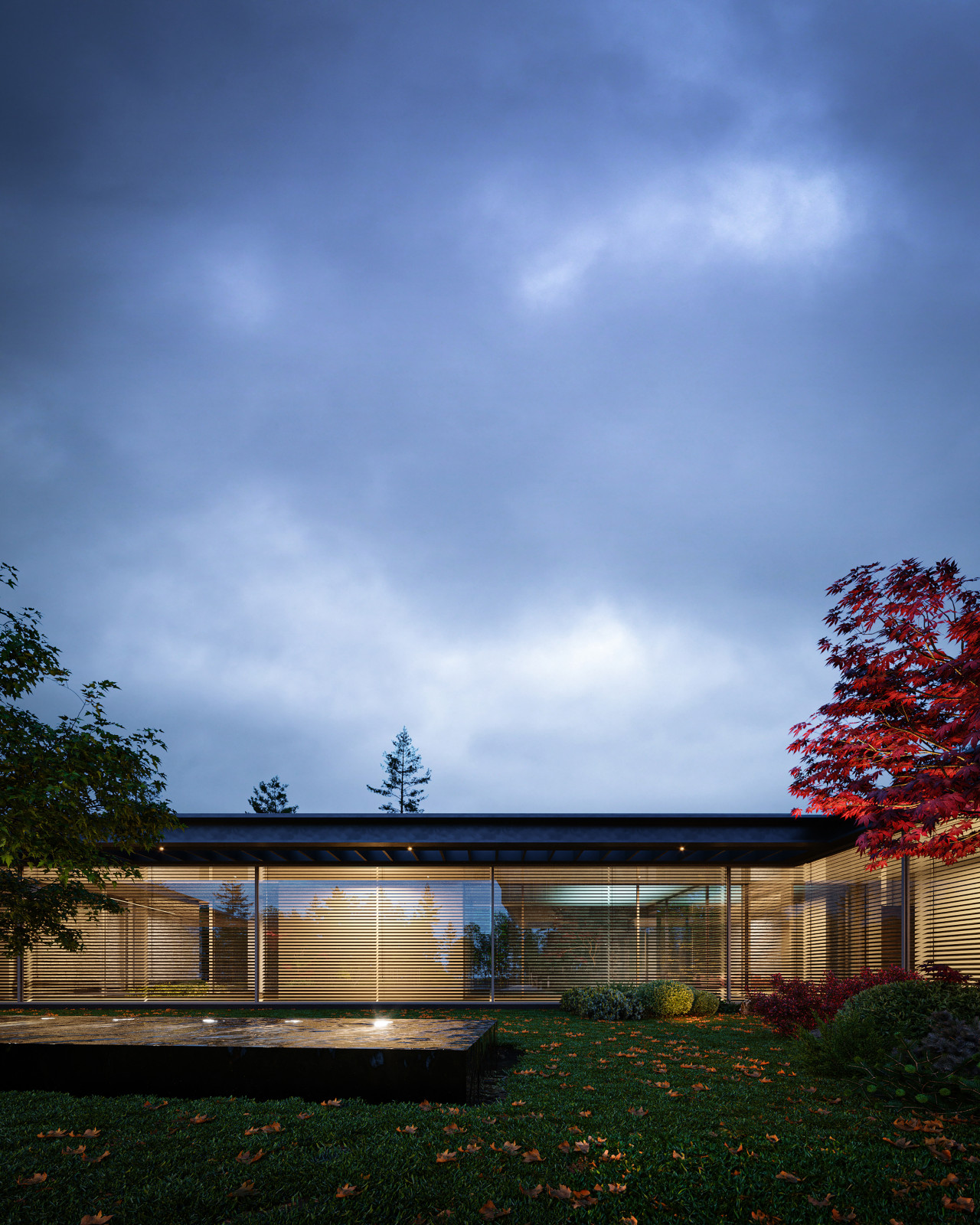 Introspective House рядом с Национальным парком «Лосиный Остров».